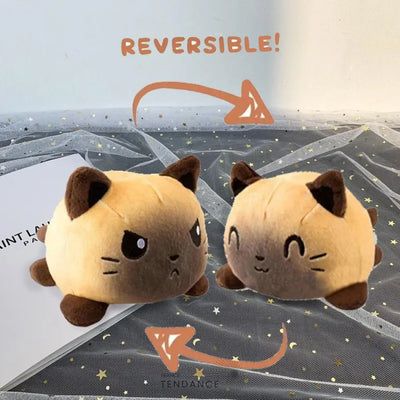 Peluche Réversible Chaton | France-Tendance