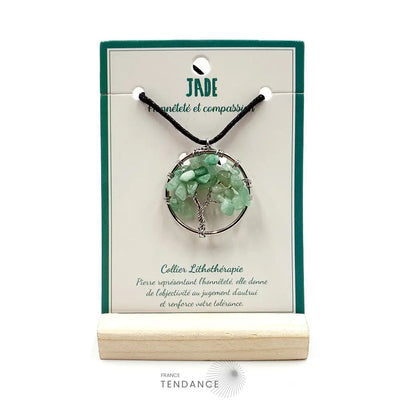 Pendentif Lithothérapie arbre De Vie Ou sphère |