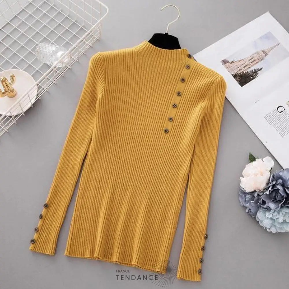 Petit Pull à Boutons | France-Tendance