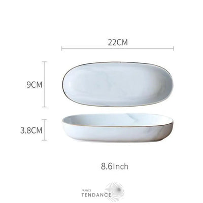 Plats En Porcelaine | France-Tendance