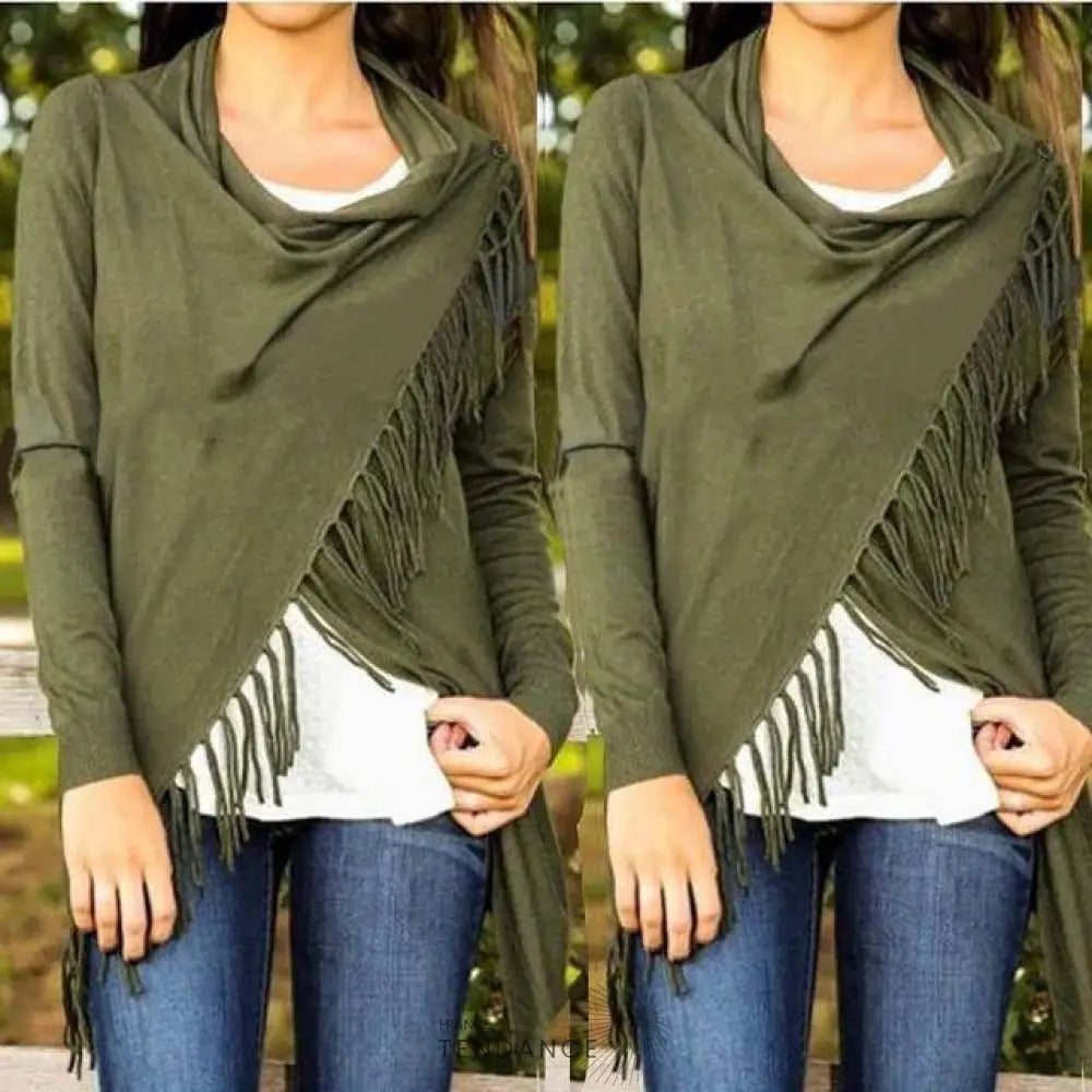 Poncho Asymétrique | France-Tendance