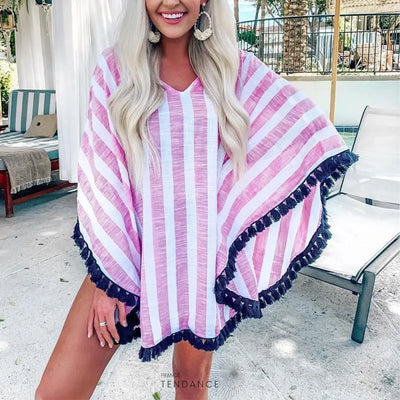 Poncho Léger à Franges | France-Tendance