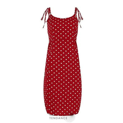 Robe Casual à Pois | France-Tendance