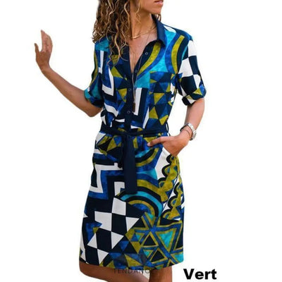 Chemise-robe Boho | France-Tendance