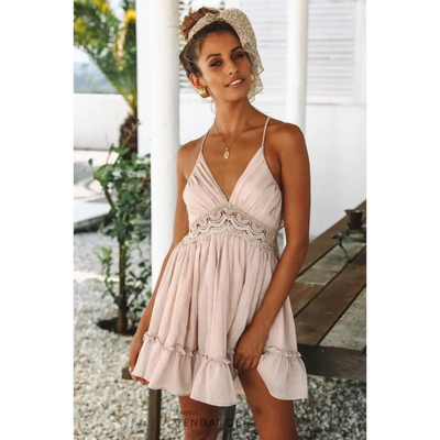 Robe En Dentelle Marie | France-Tendance