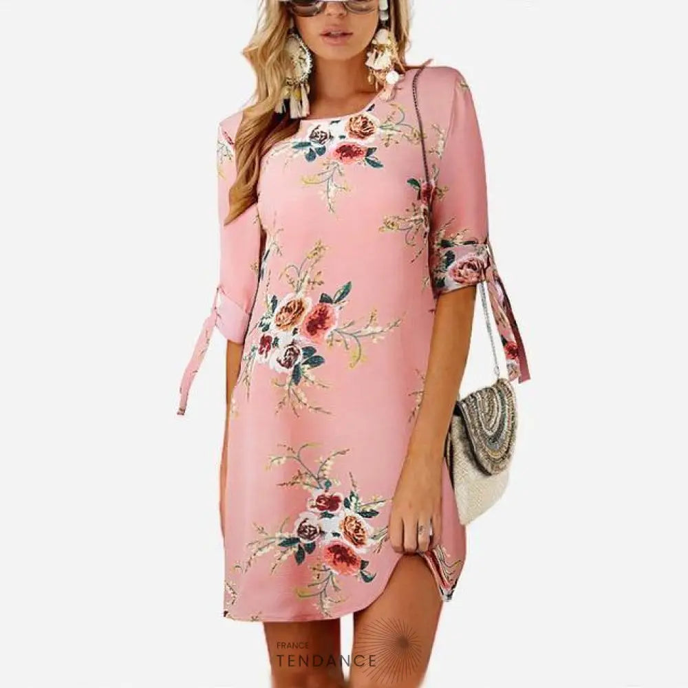Robe Légère à Fleurs | France-Tendance