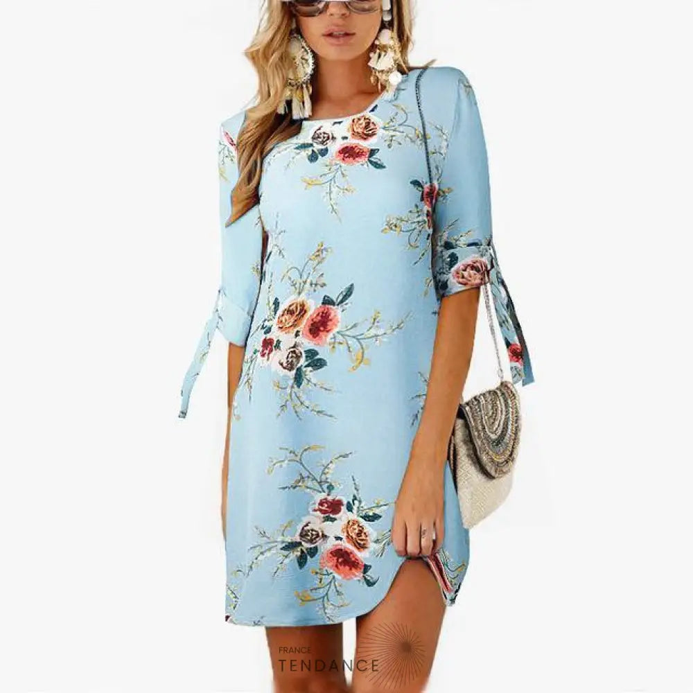 Robe Légère à Fleurs | France-Tendance