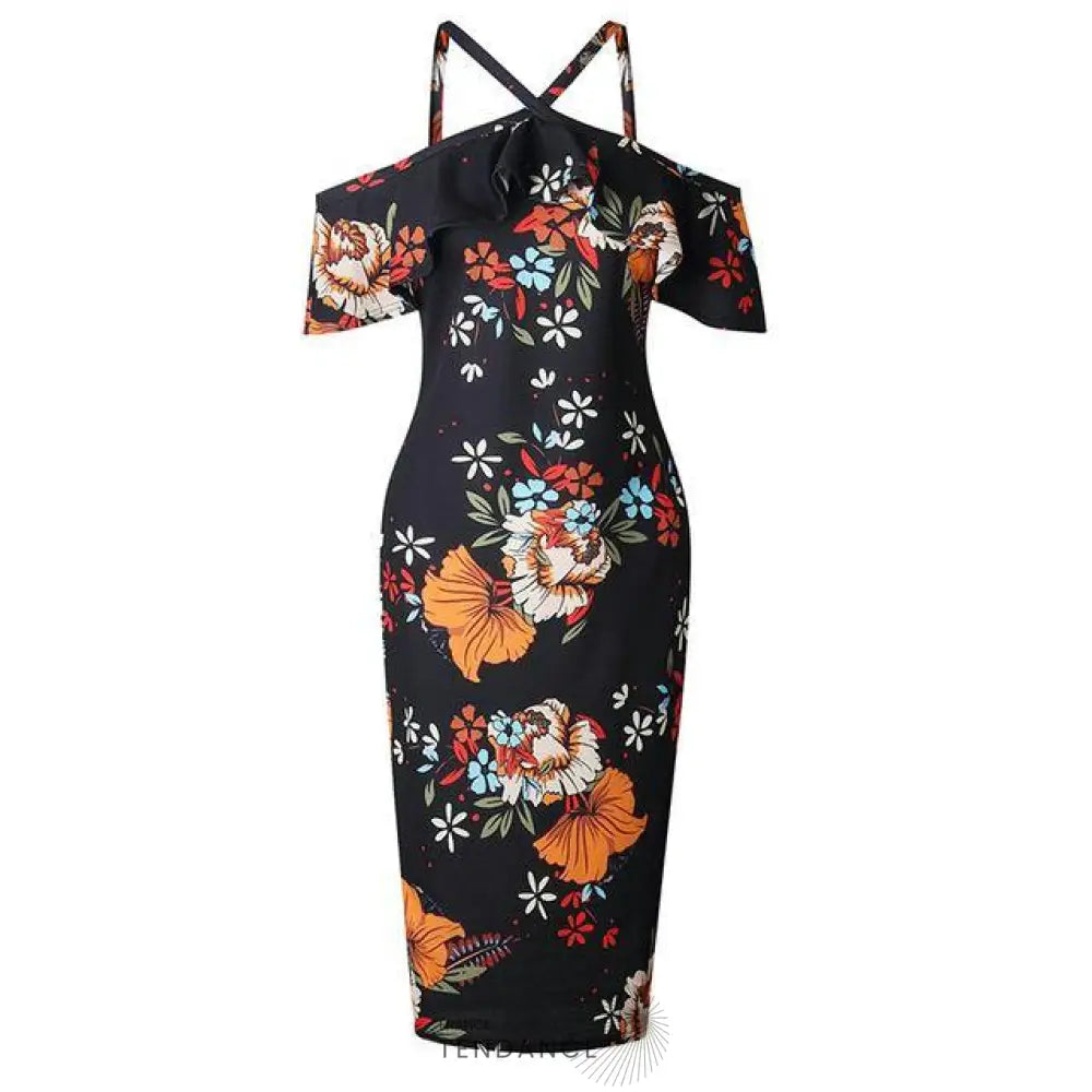 Robe Longue Imprimé Floral | France-Tendance