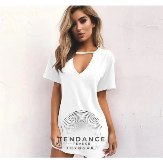 Robe T-shirt Décontractée | France-Tendance