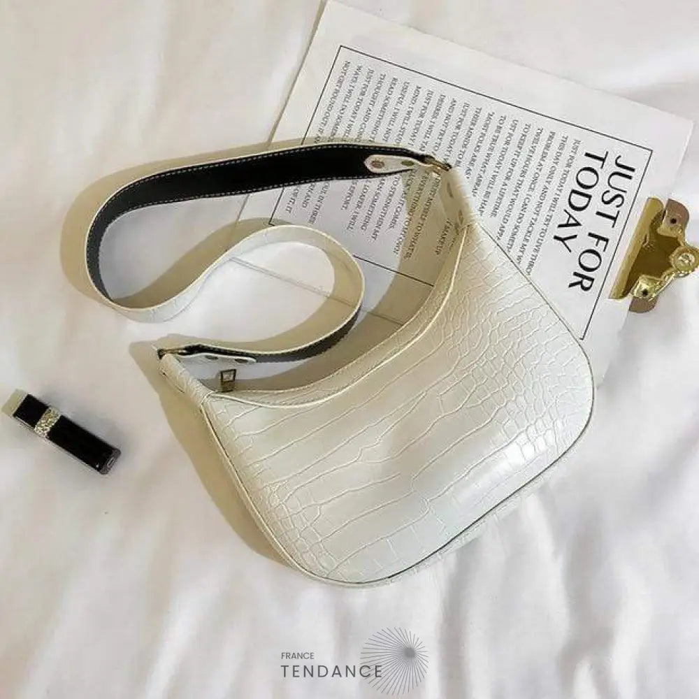 Sac Leather Croco | France-Tendance