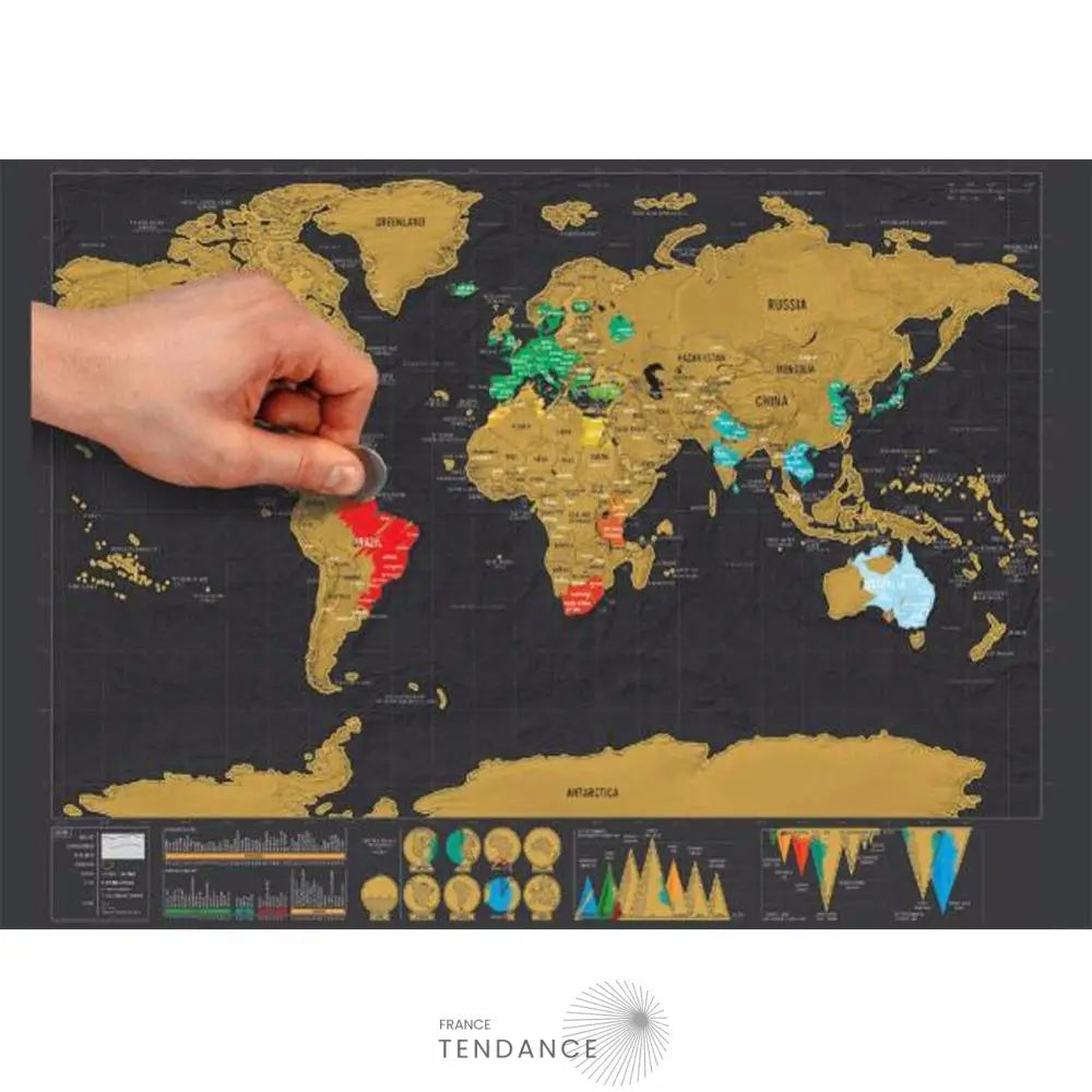 Scratch The World™ - Grattez Les Endroits Que Vous Avez