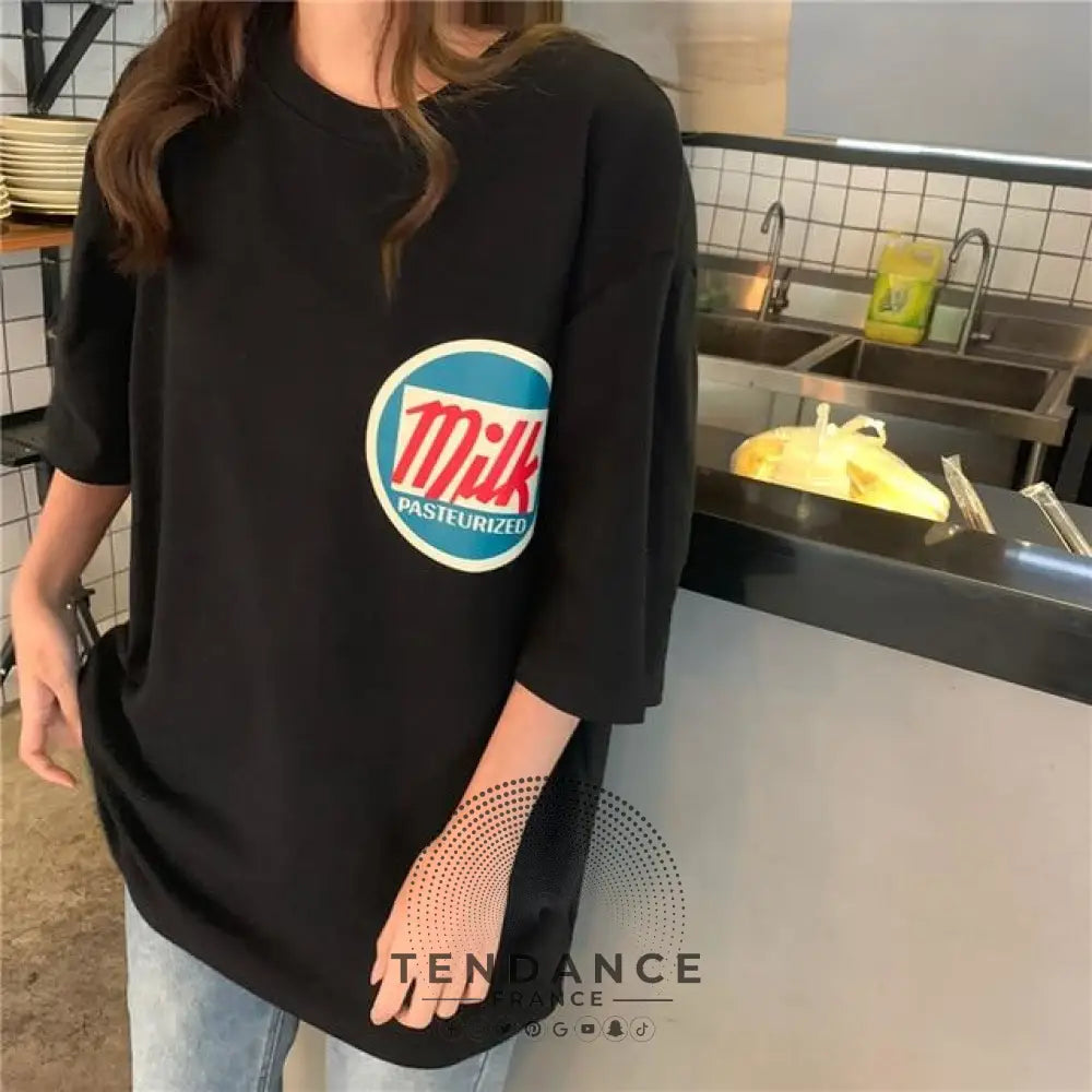 T-shirt Milk | France-Tendance