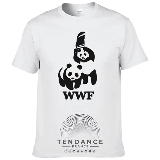 T-shirt Panda | Parodie Wwf | France-Tendance