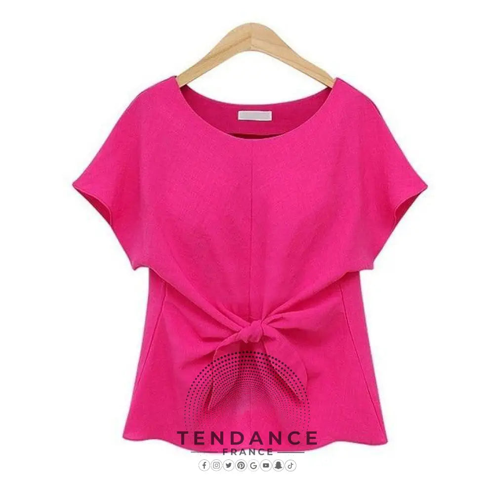 T-shirt Nœud Tendance | France-Tendance