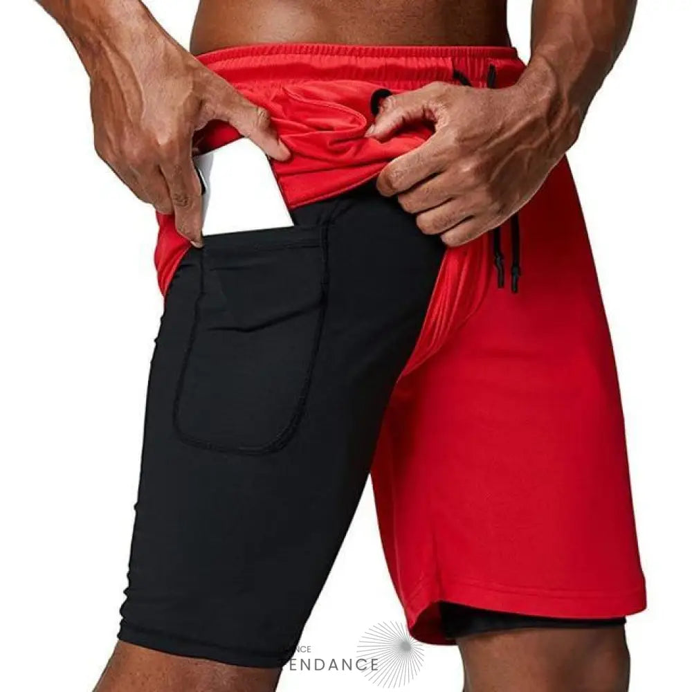 Short De Sport 2 En 1 | France-Tendance