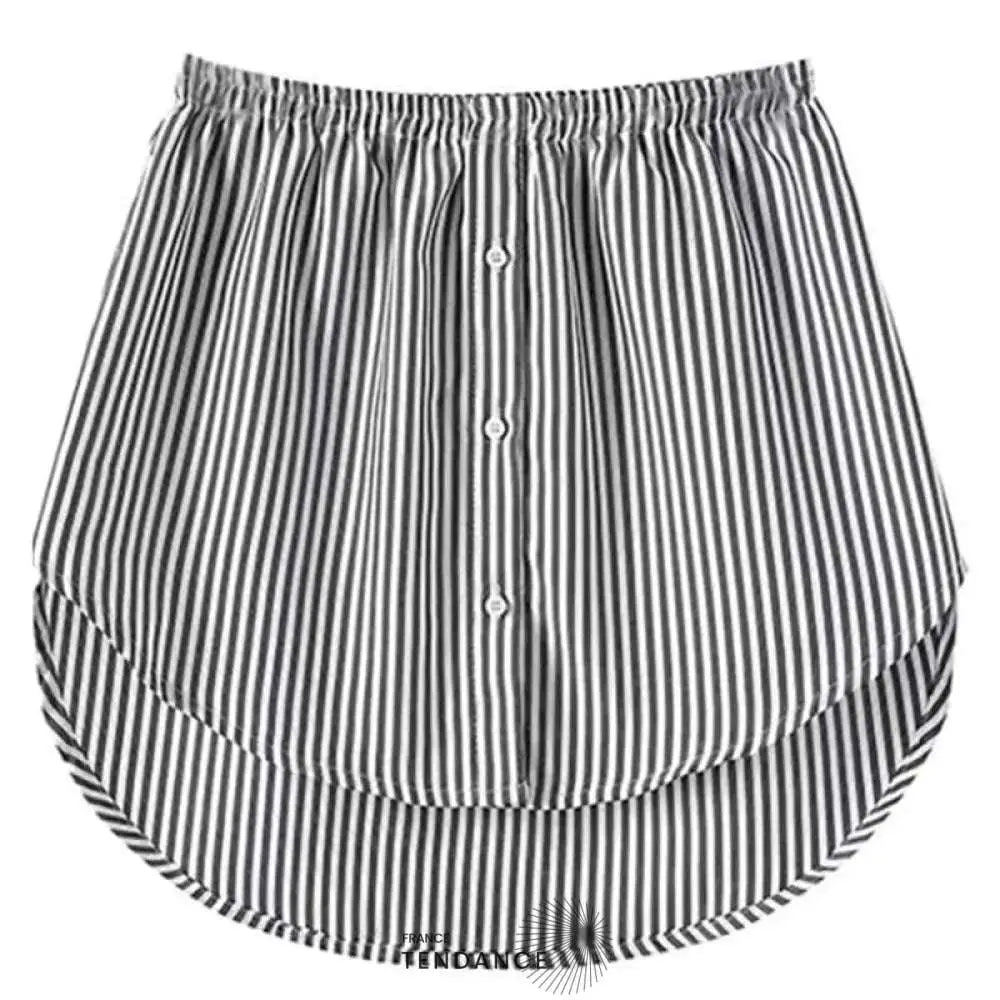 SKIRV™ | Jupe Bas-de-Chemise Tendance Outfit |