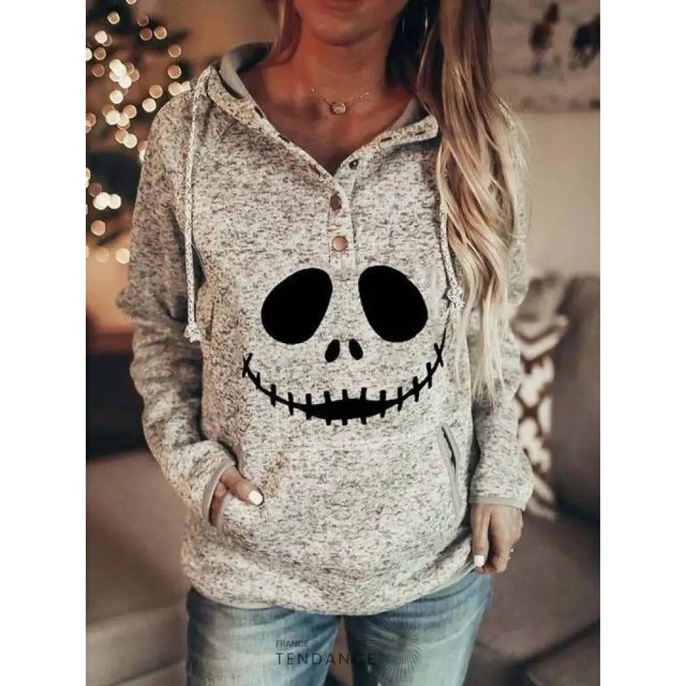 Sweat à Capuche Halloween | France-Tendance