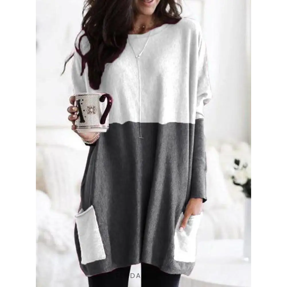 Sweat Ample Avec Poches | France-Tendance
