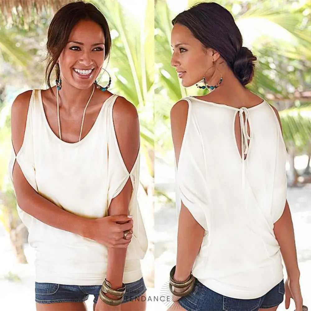 T-shirt Dos Effet Goutte D’eau | France-Tendance