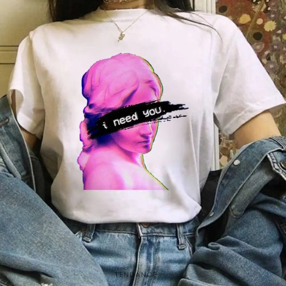 T-shirt i Need You | France-Tendance