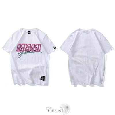 T-shirt Imprimé Miami | France-Tendance
