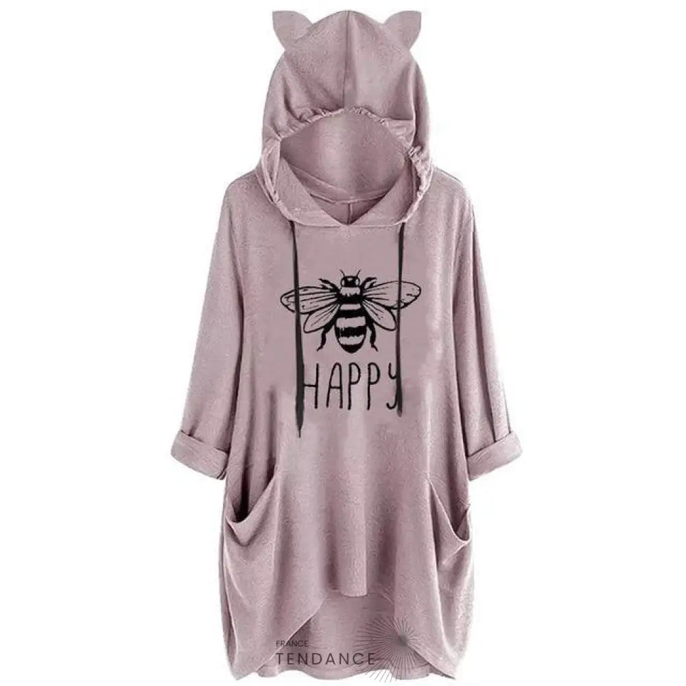 T-shirt Loose à Capuches | France-Tendance