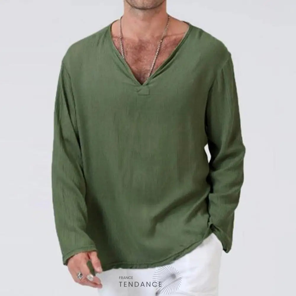 T-shirt Manches Longues Hippie | France-Tendance