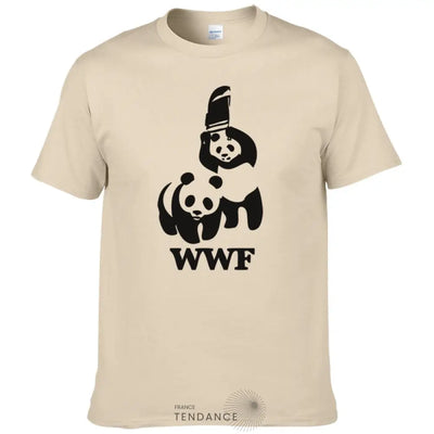 T-shirt Panda | Parodie Wwf | France-Tendance