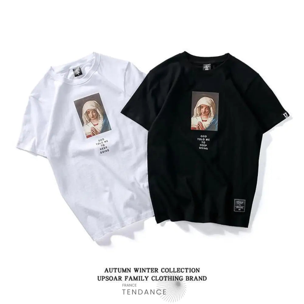 T-shirt Praying God™ | France-Tendance