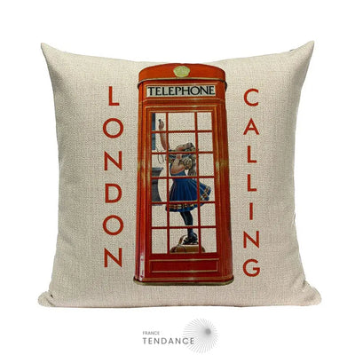 Taie De Coussin Décorative 45x45 - Série Londres |