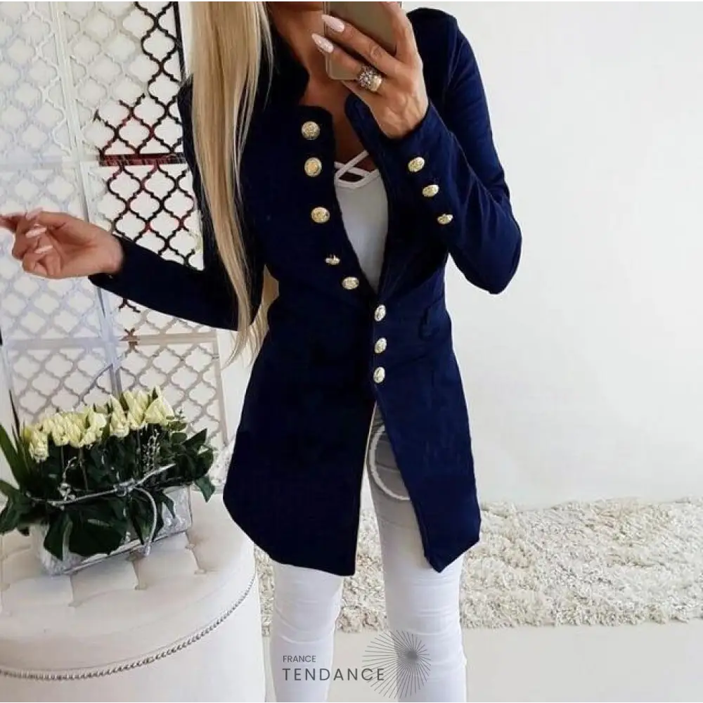 Veste Boutonnée Chic | France-Tendance
