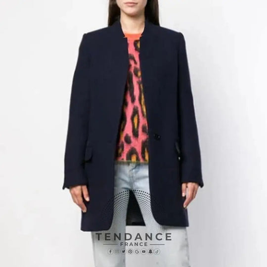 Veste Tiffany Col Mao | France-Tendance