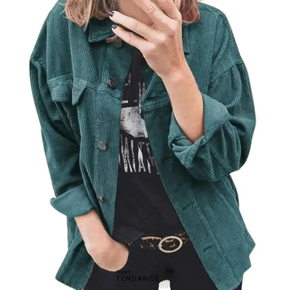 Veste En Velours Côtelé | France-Tendance